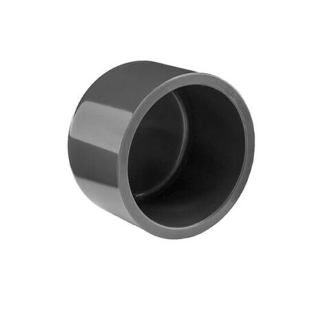 2" Plain PVC End Cap