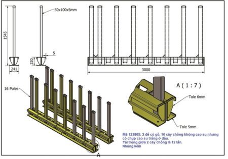 12 Ton 10' Bundle Slab Rack - Image 3